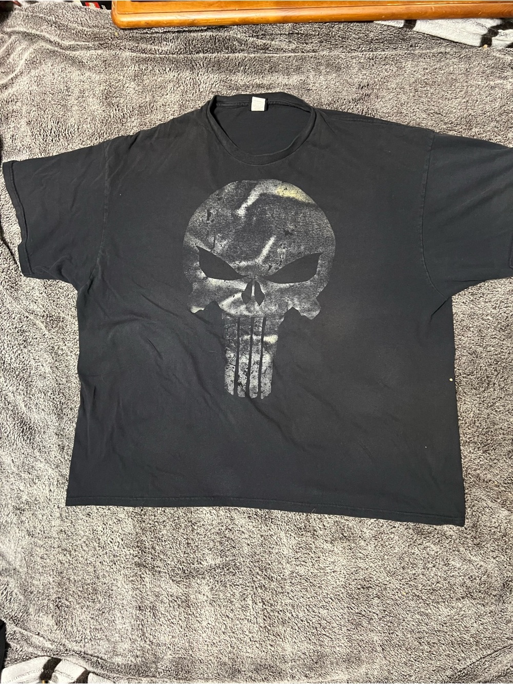 Vintage mad engine marvel punisher tee